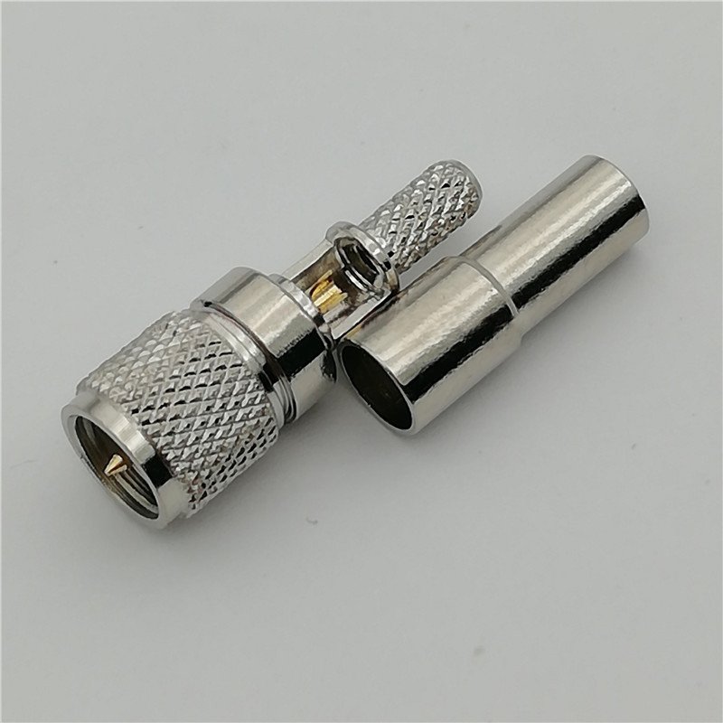 Made in Chinese factories 10-32 Unf Microdot male RF coaxial connector with RG316/RG174 cable connector