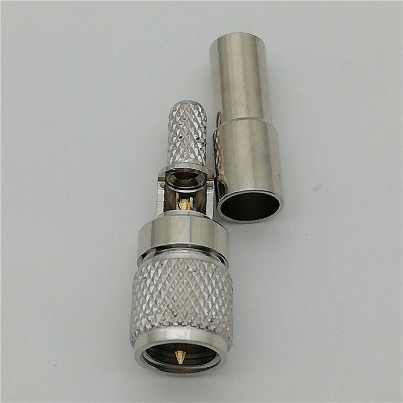 Made in Chinese factories 10-32 Unf Microdot male RF coaxial connector with RG316/RG174 cable connector