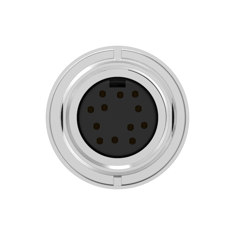 M16 12PIN Front Lock Waterproof Connector