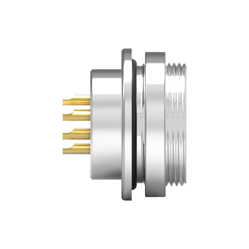 M16 12PIN Front Lock Waterproof Connector