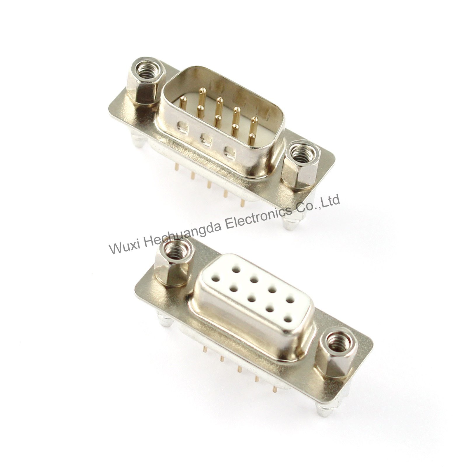 With fixed screw dp9 dp15 dp25 dp37 male female connector Insert plate type D-Sub DB9 DB15 DB25 DB37 9/15/25/37 pin