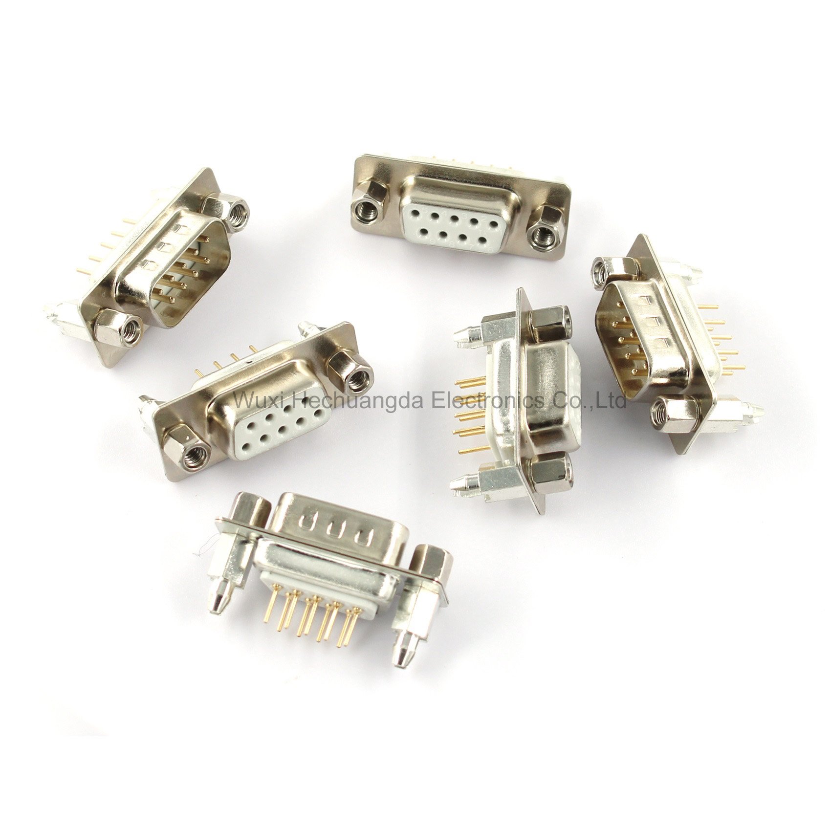 With fixed screw dp9 dp15 dp25 dp37 male female connector Insert plate type D-Sub DB9 DB15 DB25 DB37 9/15/25/37 pin
