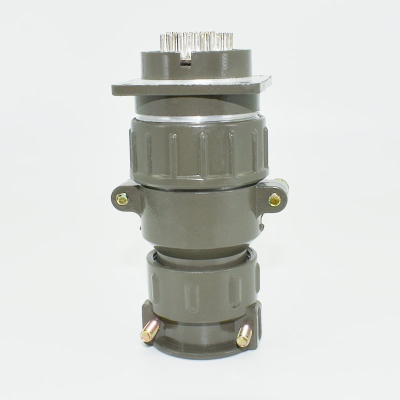 P32J12Q P32K12Z P32 12-core connector, circular aero-type plug socket, straight P-type threaded connector