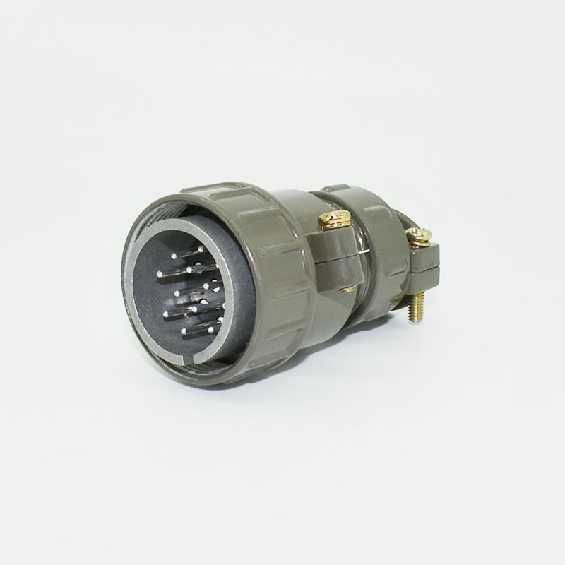 P32J12Q P32K12Z P32 12-core connector, circular aero-type plug socket, straight P-type threaded connector