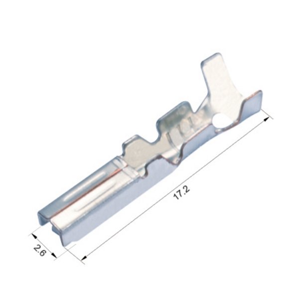 Electrical Terminal DJ624-1.8 for Waterproof Amp Super Seal 2 pin 1.5 Series Automotive Wire Connector 282080-1