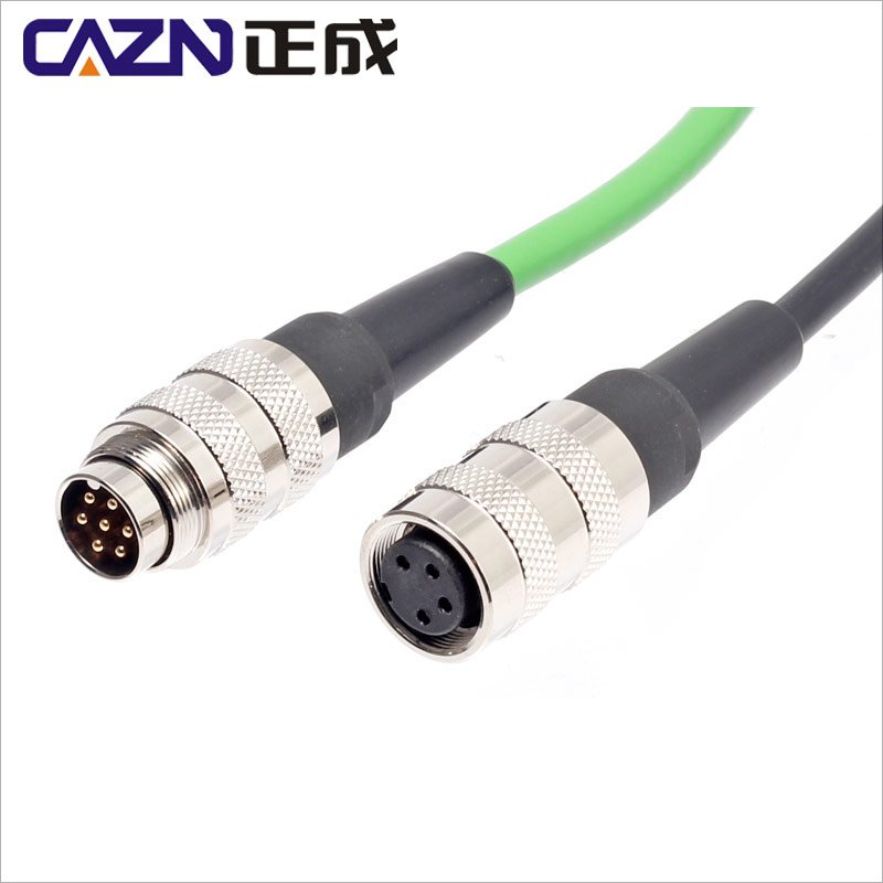 M16 J09 sensor waterproof circular signal connector 5 6 8pin C091 Aviation plug IP67 19pin 24pin M16 plastic assembly connector