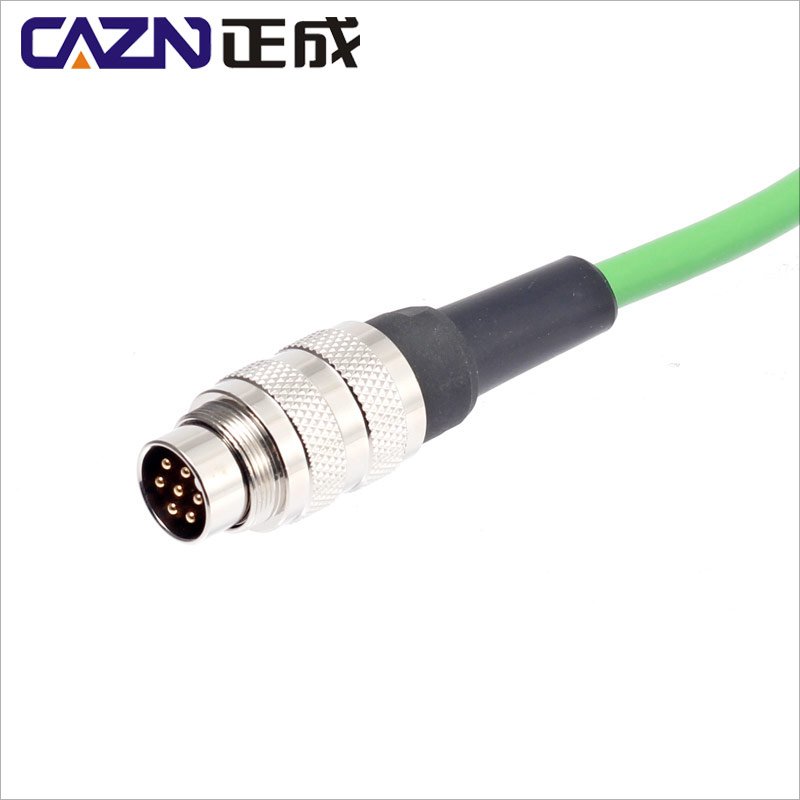 M16 J09 sensor waterproof circular signal connector 5 6 8pin C091 Aviation plug IP67 19pin 24pin M16 plastic assembly connector