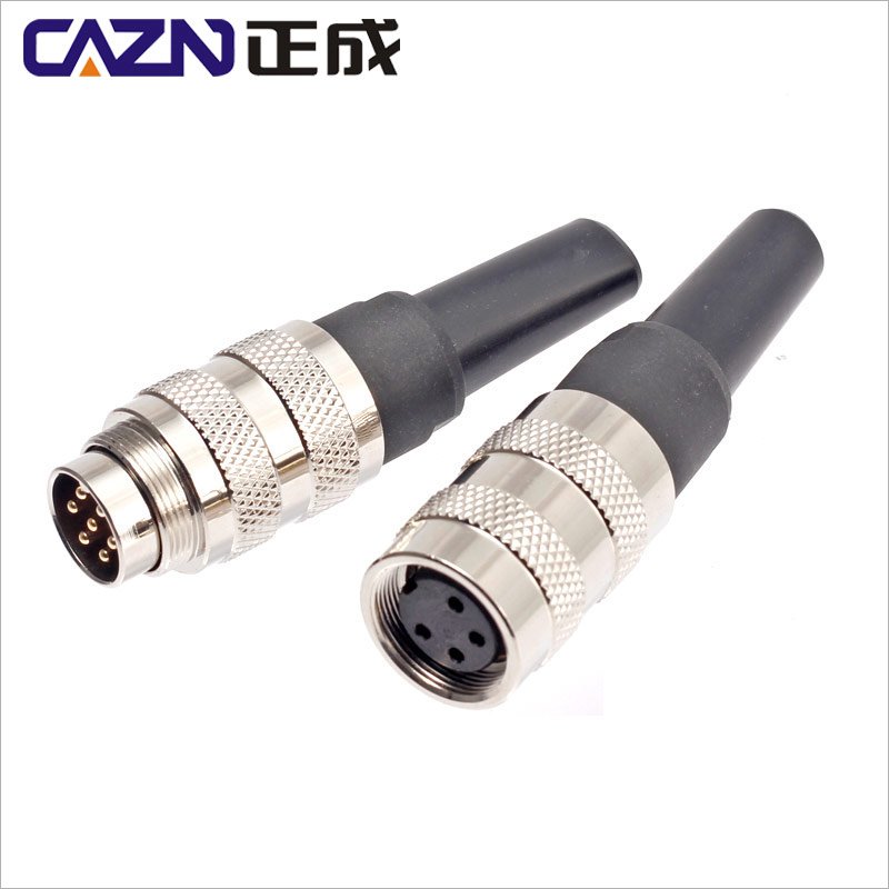 M16 J09 sensor waterproof circular signal connector 5 6 8pin C091 Aviation plug IP67 19pin 24pin M16 plastic assembly connector
