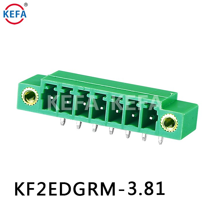 Hot Sale Grey KF2EDGRM-3.81 MM 300v 2a 24-20AWG Plug Terminal Block Connector Electrical Equipment