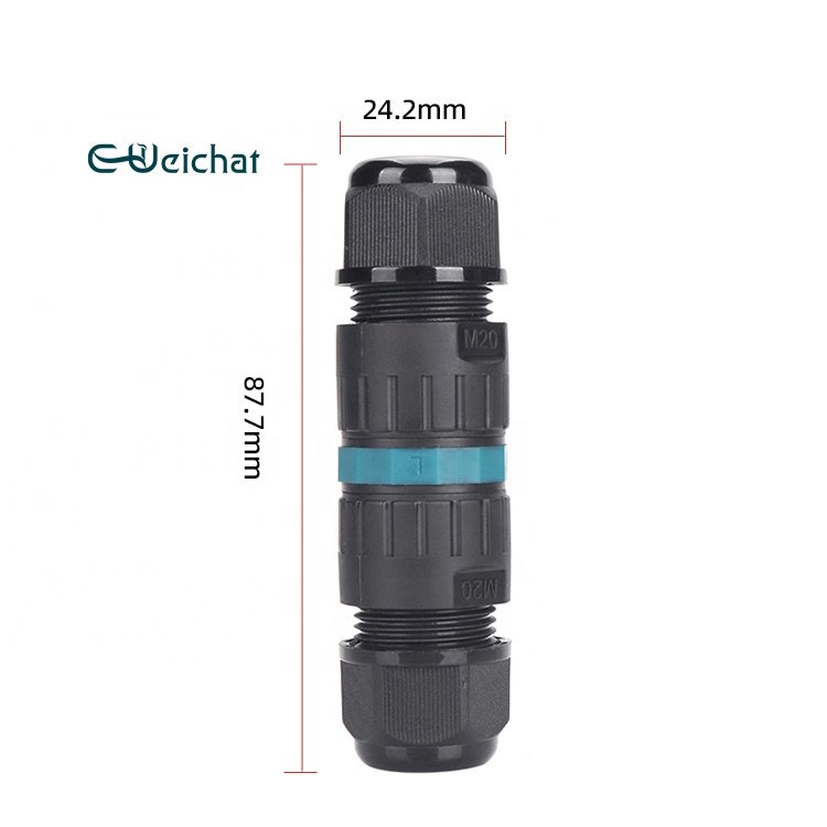 E-Weichat 2024 Fast Installation 2 pin 3 pin explosion proof circular connectors waterproof