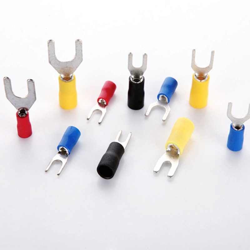 SV series insulated Y type fork crimp terminals spade terminal connector