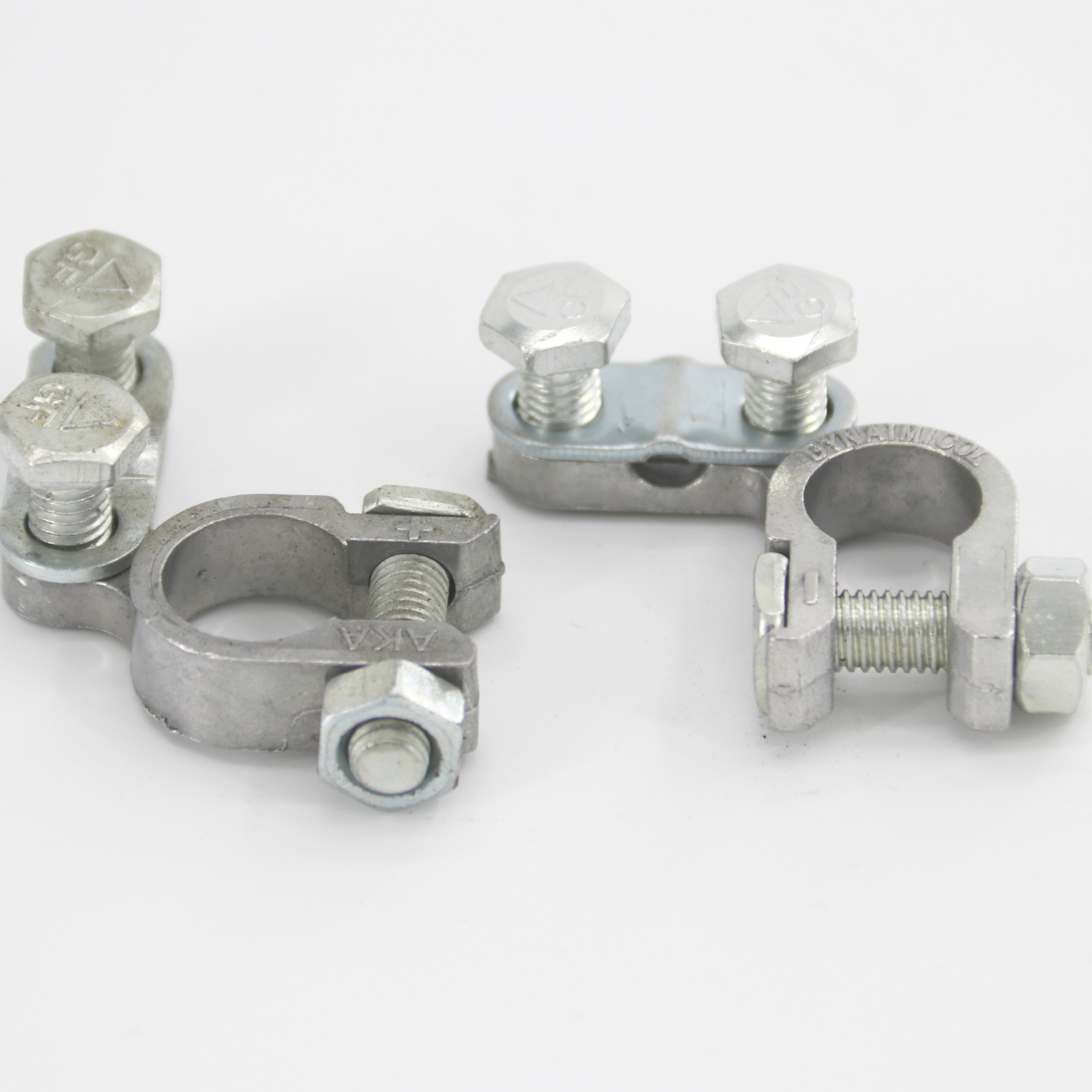 Universal Pure Copper Car Positive Negative Battery Terminal Clamps Connectors