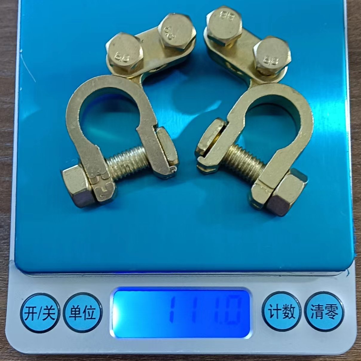 Universal Pure Copper Car Positive Negative Battery Terminal Clamps Connectors