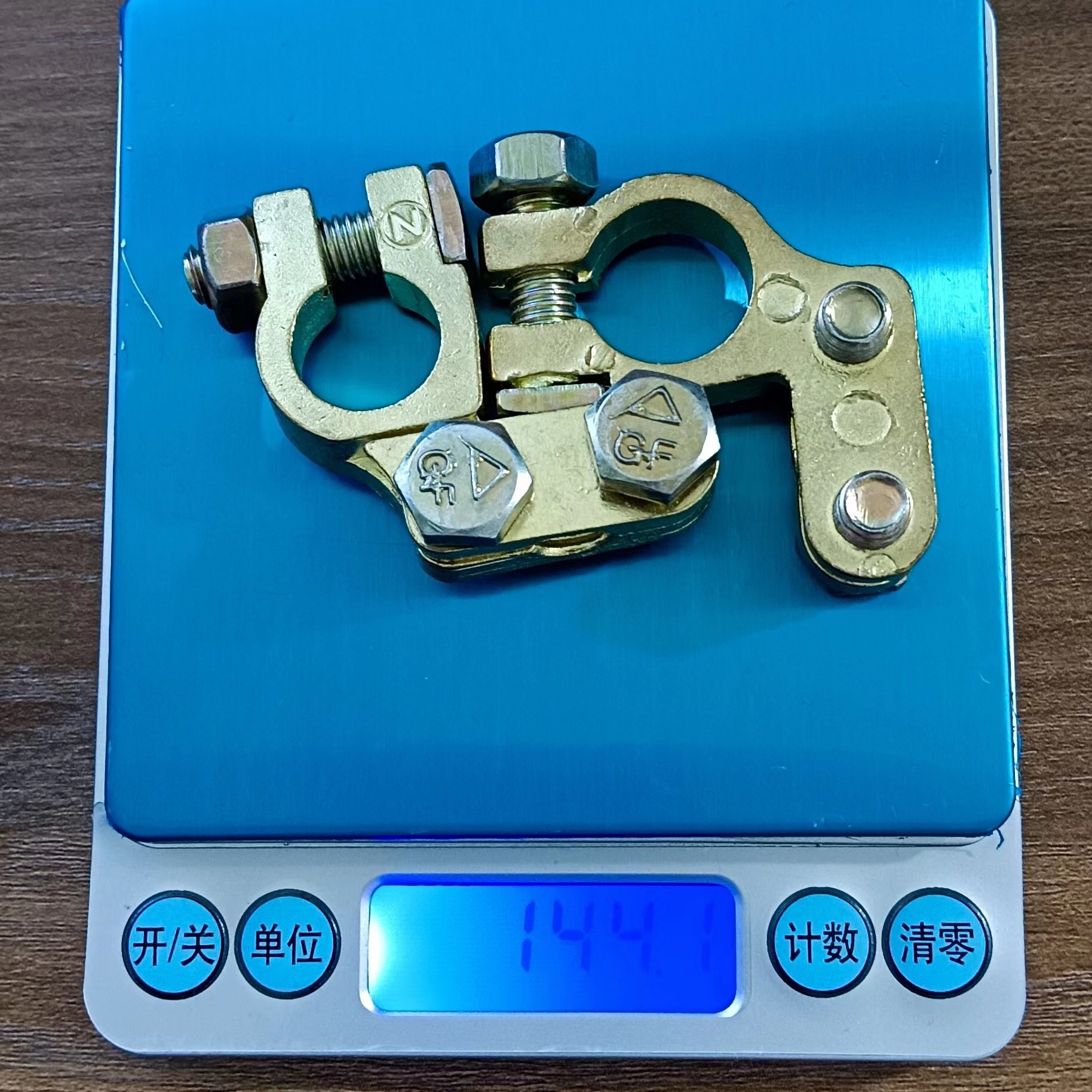 Universal Pure Copper Car Positive Negative Battery Terminal Clamps Connectors