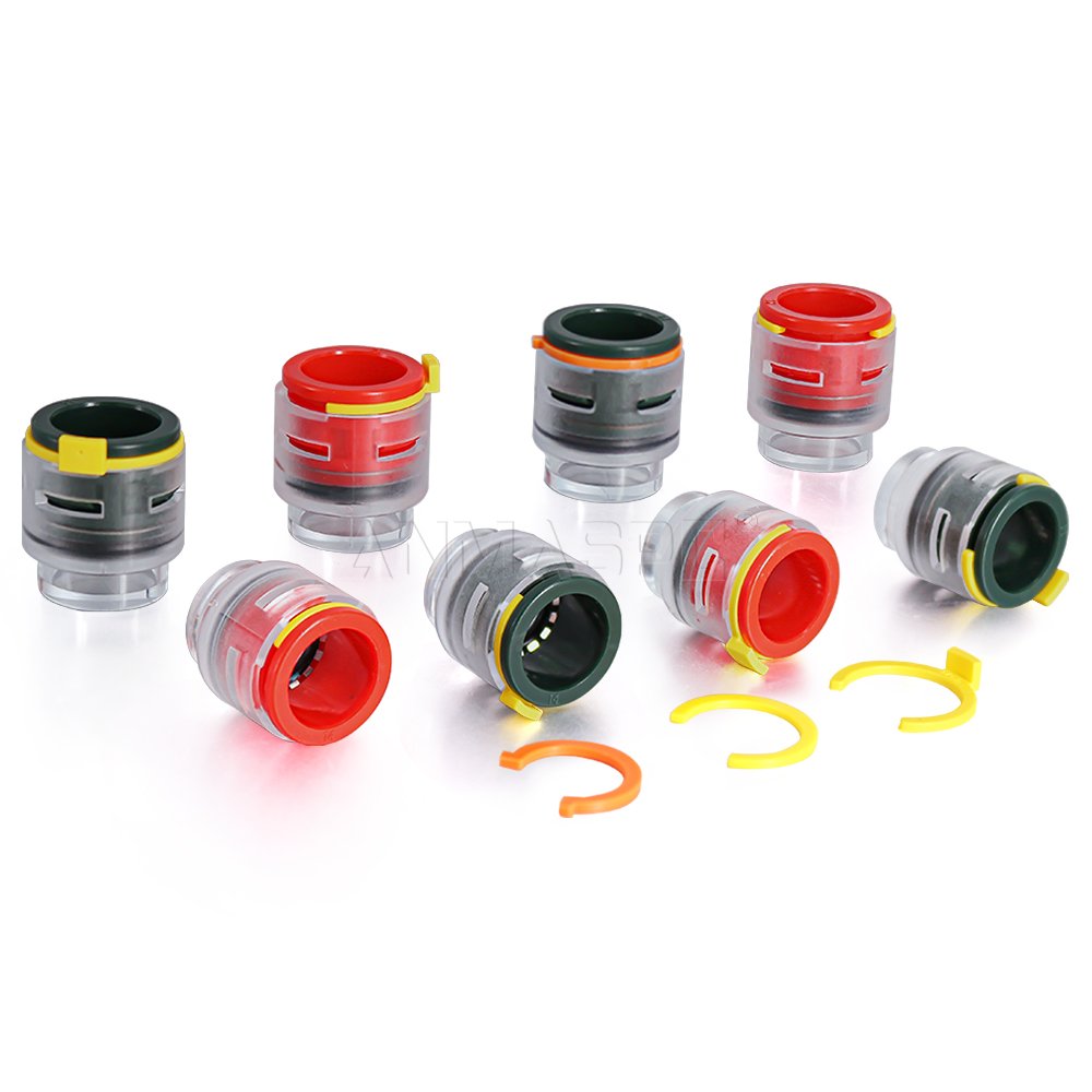 ANMASPC Factory Direct Optical HDPE Microduct Connector Locking Clip FTTH Telecom Seal Duct Plug Optical Connector Accessories