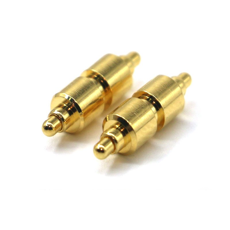 Brass material spring loaded precision Pogopin,connector components