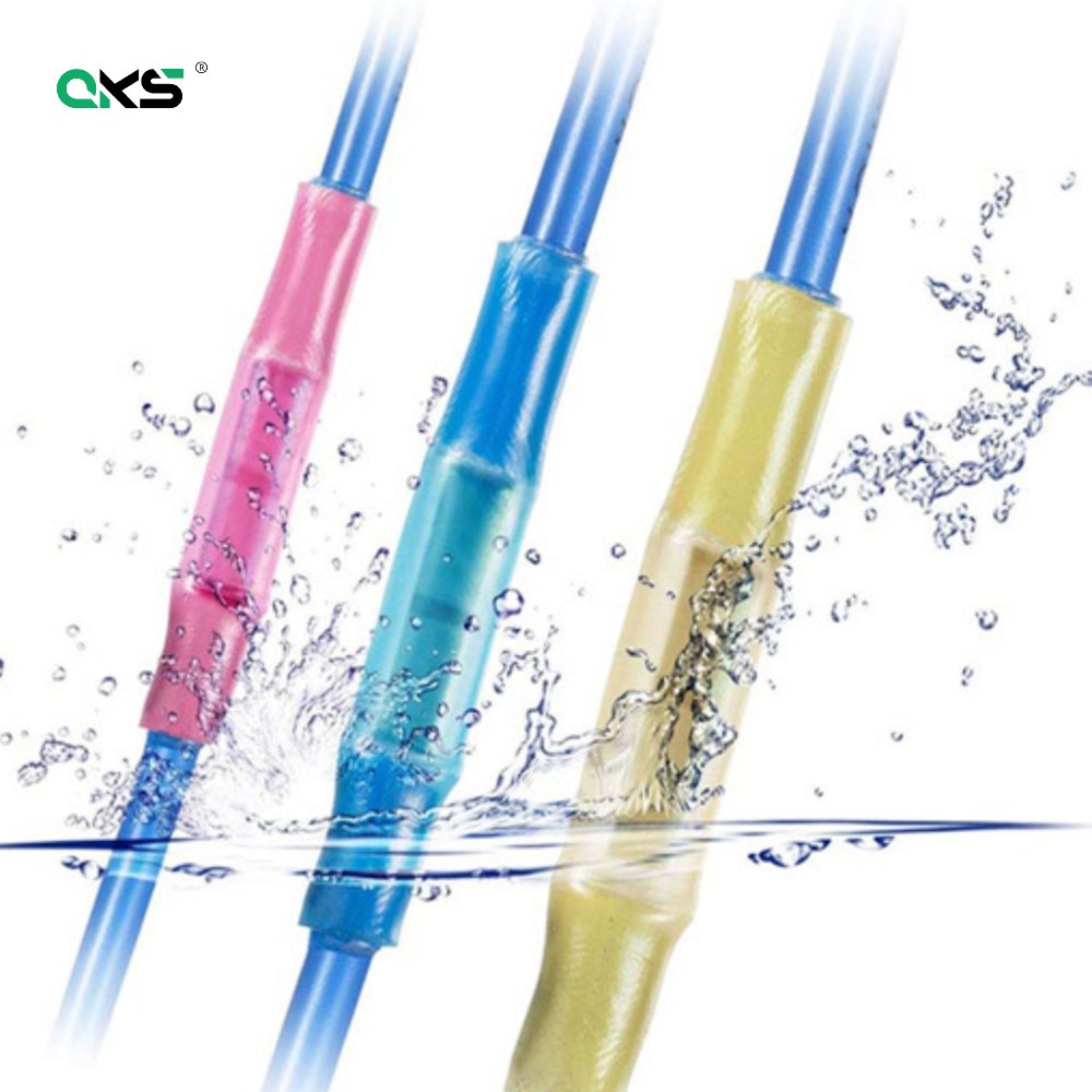 BHT Series Heat shrink waterproof wire butt connectors Electrical butt splice crimp connector