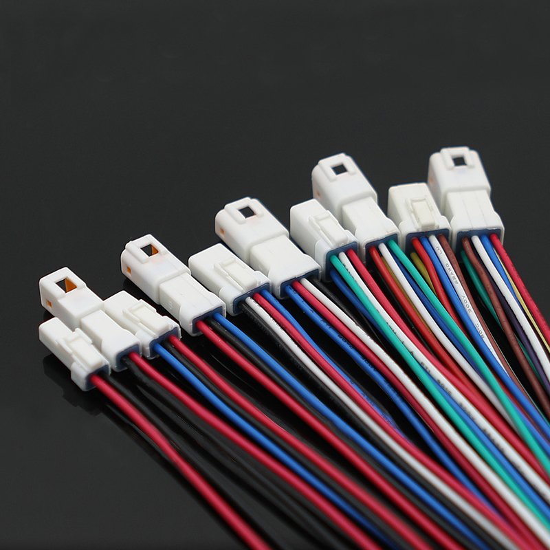 08R-JWPF-VSLE / 08T-JWPF-VSLE 8pin JWPF harness Auto Waterproof Connector Male and female connector plug