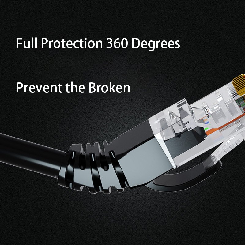 OD 6.5mm RJ45 network connectors boots cover strain relief