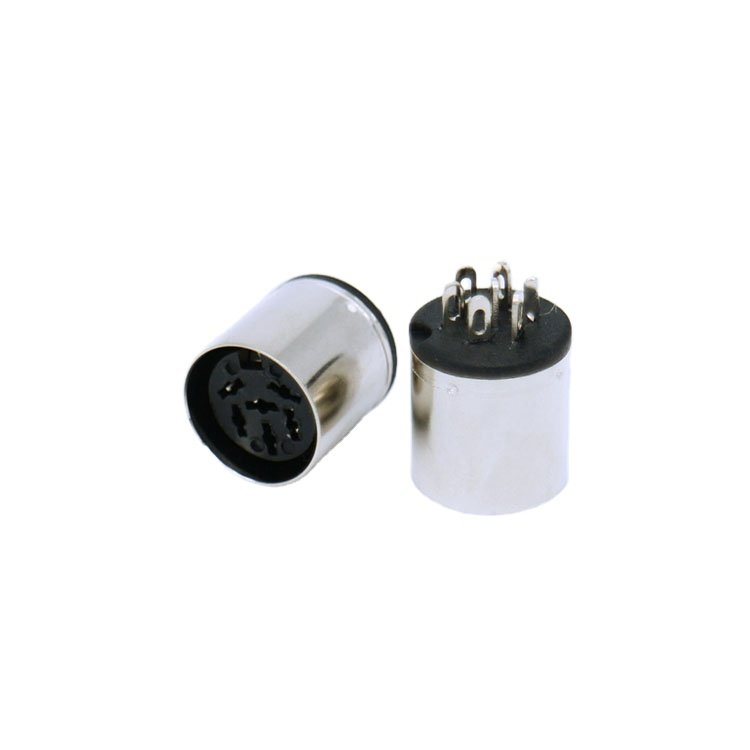 2023 high quality mini din connector 5 pin din 4 pin male connector waterproof din connector
