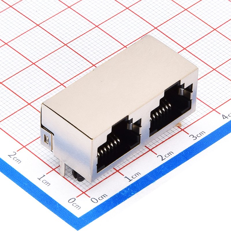 RJ45 Female Male PCB Connector Shield RJ-45 8p8c Plug Cat5e Cat7 Cat6 Cat6a Cat8 Keystone Jack Ethernet RJ45 Socket Connector