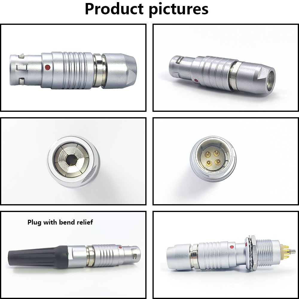 Manufactures LEMOS 0b 1b 2b 3b 4b 2 3 4 5 6 7 16 16 19 26 30 Pin FGG connector Small connector Metal Circular connector