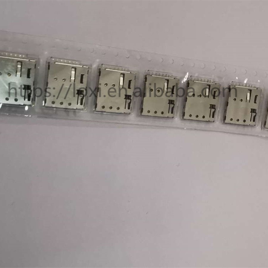 High quality card edge connector sim card connector 6pin nano sim card connector