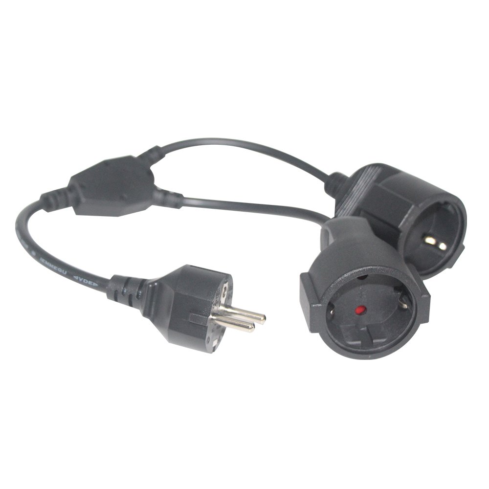 3 meters Presa Schuko 10A Connector Plug Power Type Socket Extension Cord Europe