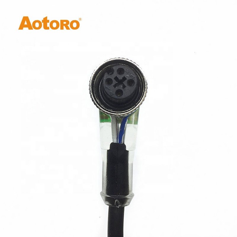M12 4PIN CI4-12 straight line plug wires for sensor accessory connector
