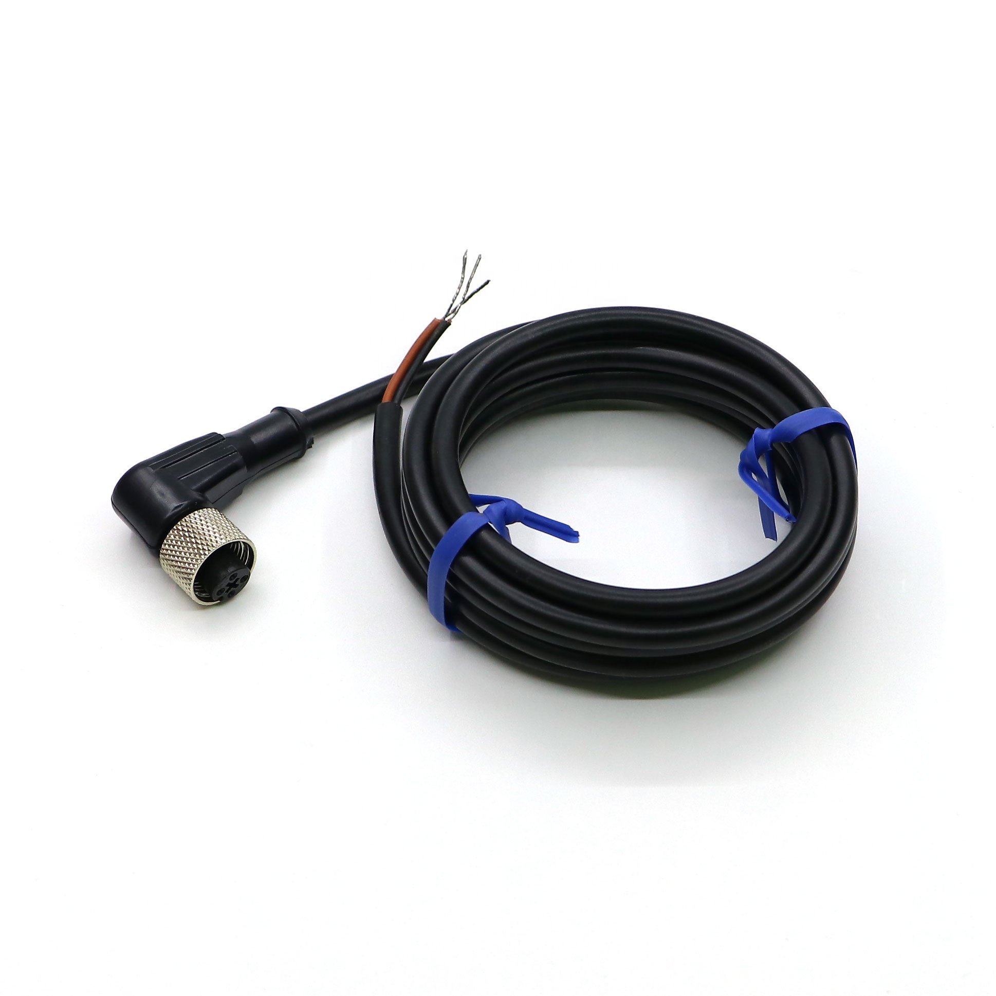 M12 4PIN CI4-12 straight line plug wires for sensor accessory connector
