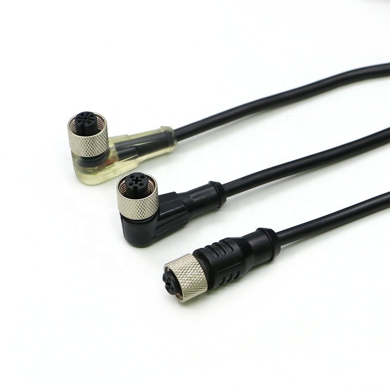 M12 4PIN CI4-12 straight line plug wires for sensor accessory connector