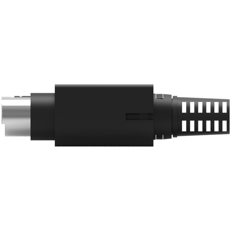 Mini Din 8PIN Assembly Type Connector(with Lock)