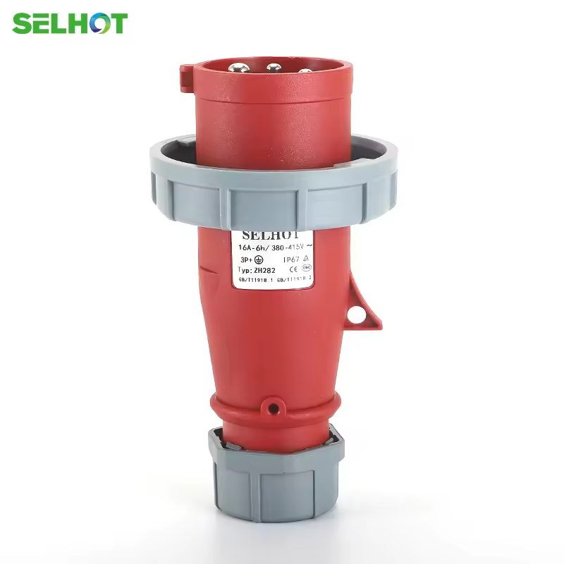 SELHOT 3PIN 4PIN 5PIN Male And Female Industrial Plug And Socket Male And Female Connector