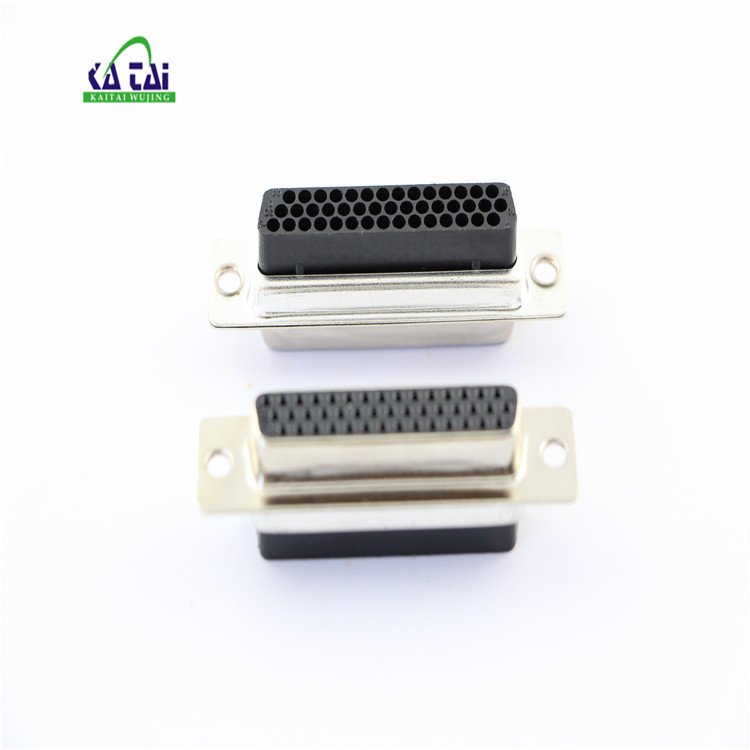 DB9 DB 15 DB25 DB37 DB44 DB50 DB62 DB78p D sub25 pin male terminal connector DB25 high density male hood