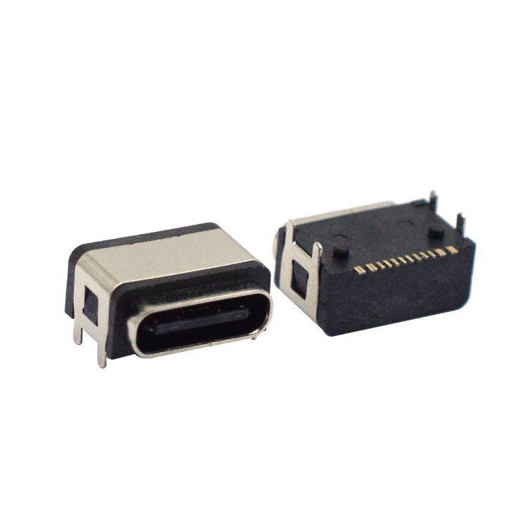 one-stop manufacturers 16PIN IPX6 waterproof usb type c female connector socket jack support customization