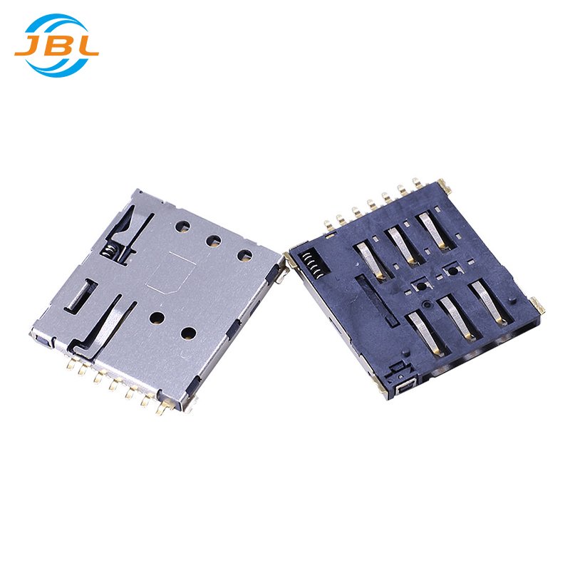 Hot NANO SIM CARD PUSH push reader 7PIN 1.37H For Smart Watch hirose connectors with CD PIN