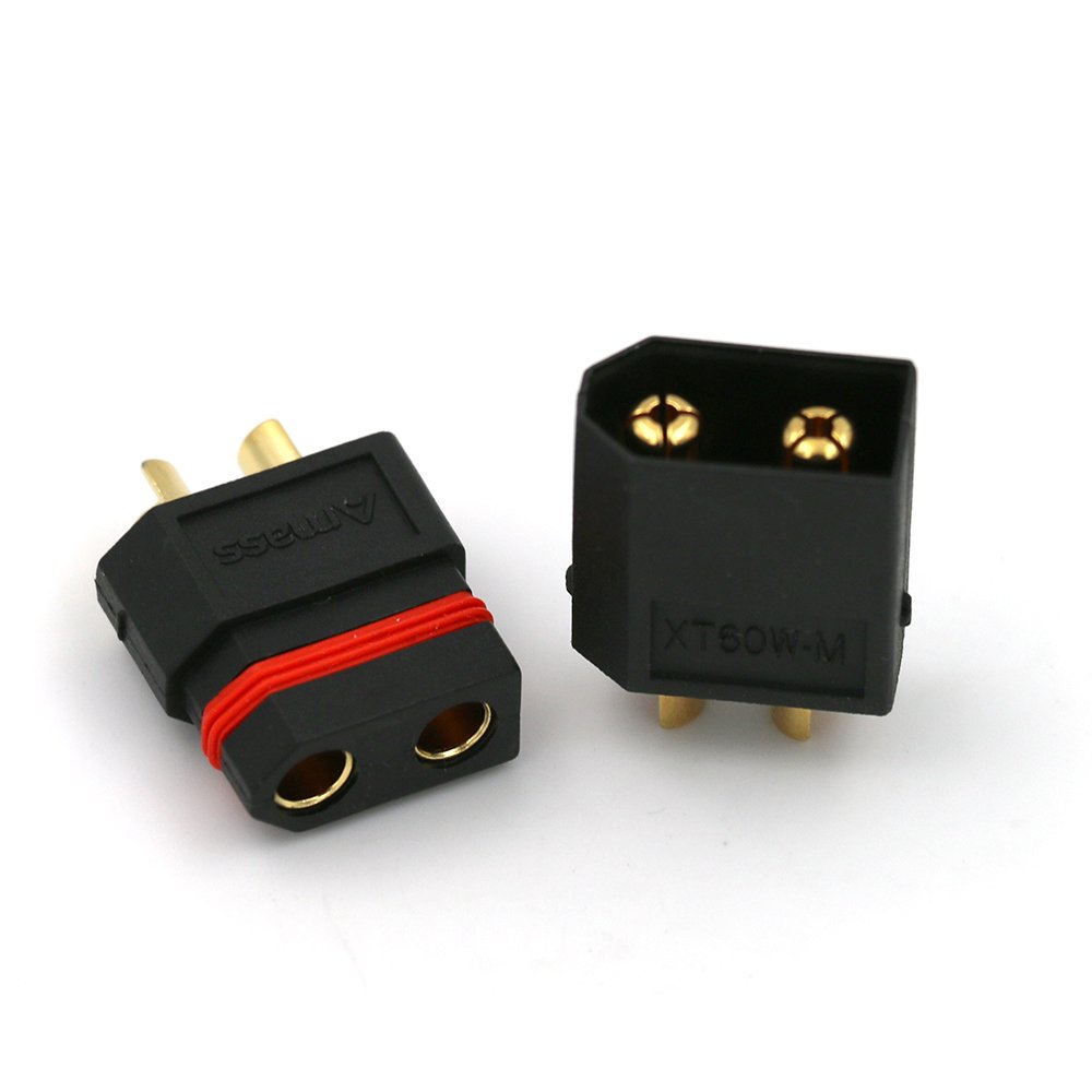 Wholesale AMASS XT60 waterproof Male and Female XT60W Gold Bullet Connector