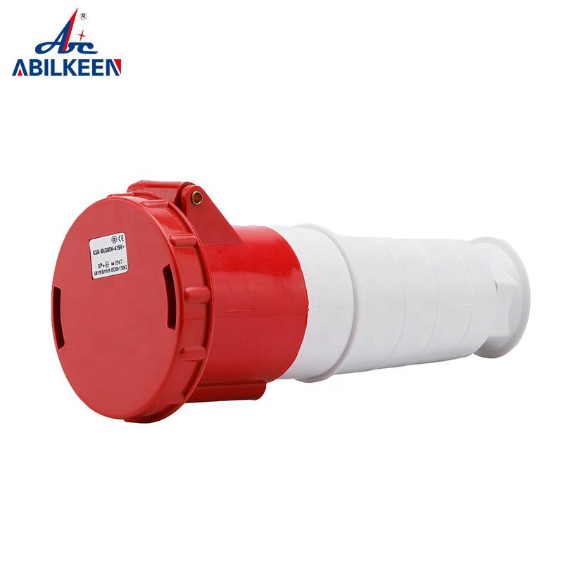 Aviation Industry Plug 4-core Socket Connector Three Phase Four Wire 63A 380V High Power Explosion-proof Industrial Connector