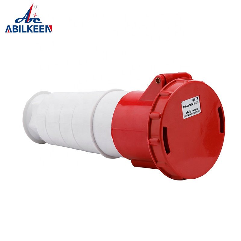 Aviation Industry Plug 4-core Socket Connector Three Phase Four Wire 63A 380V High Power Explosion-proof Industrial Connector