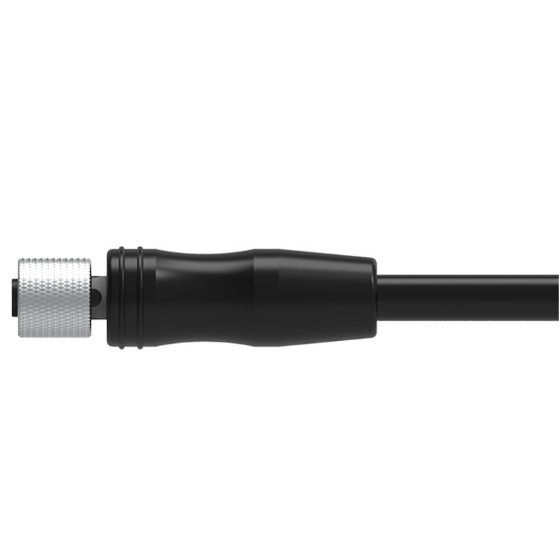 Gsee Ip67 Waterproof M5 3/4 Pin Molding Circular Connector With Cable
