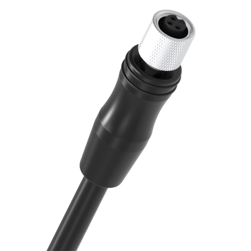 Gsee Ip67 Waterproof M5 3/4 Pin Molding Circular Connector With Cable