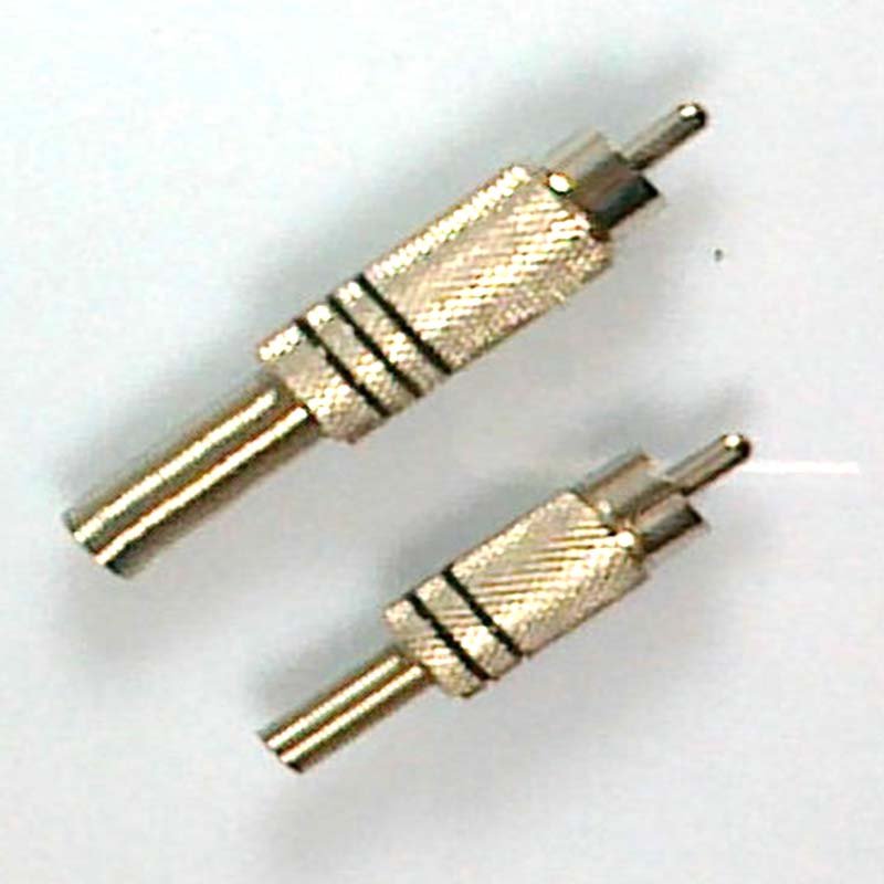 Gold Plated Solder Connector RCA Male Plug connector