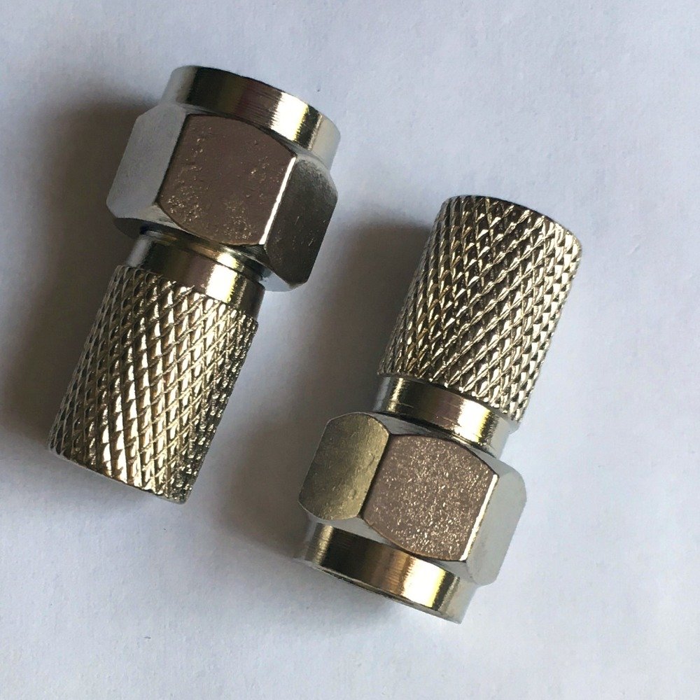 waterproof rf panel mount f-connector cheapest copper rg6 rg59 f connector