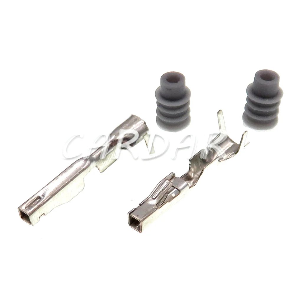 1 Set 3 Pin 1.2 Series Auto Electric Wire Harness Socket Waterproof Sealed Connector With Terminal