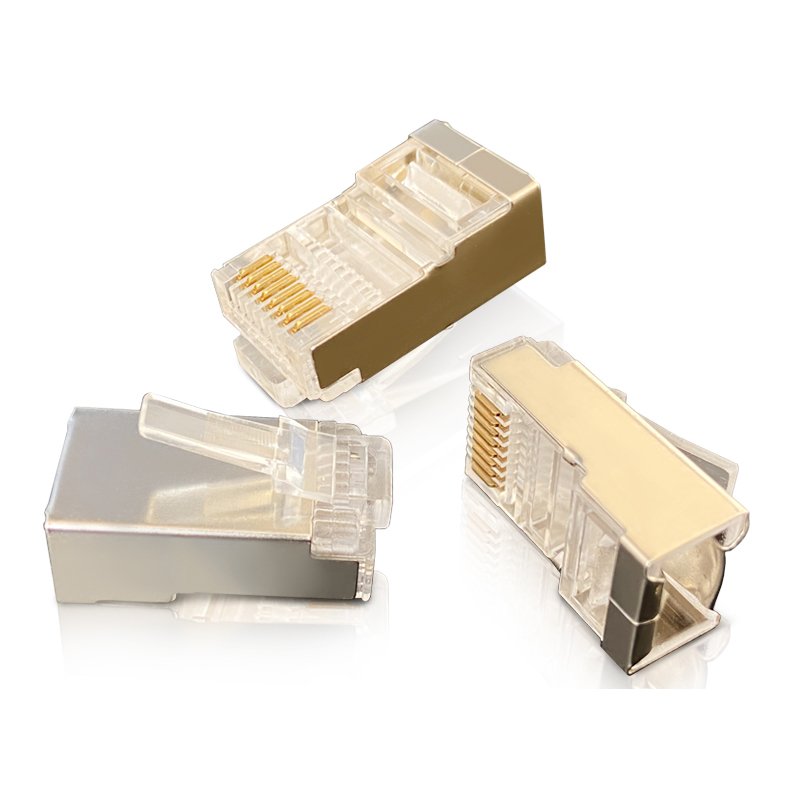 Hot Selling Networking Stp Ftp Shield Rj45 8P8C Cat5E Cat6 Cat7 Rj45 Connector