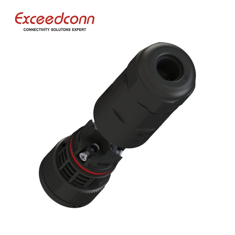 factory price for waterproof connector 3 pin female cable connector