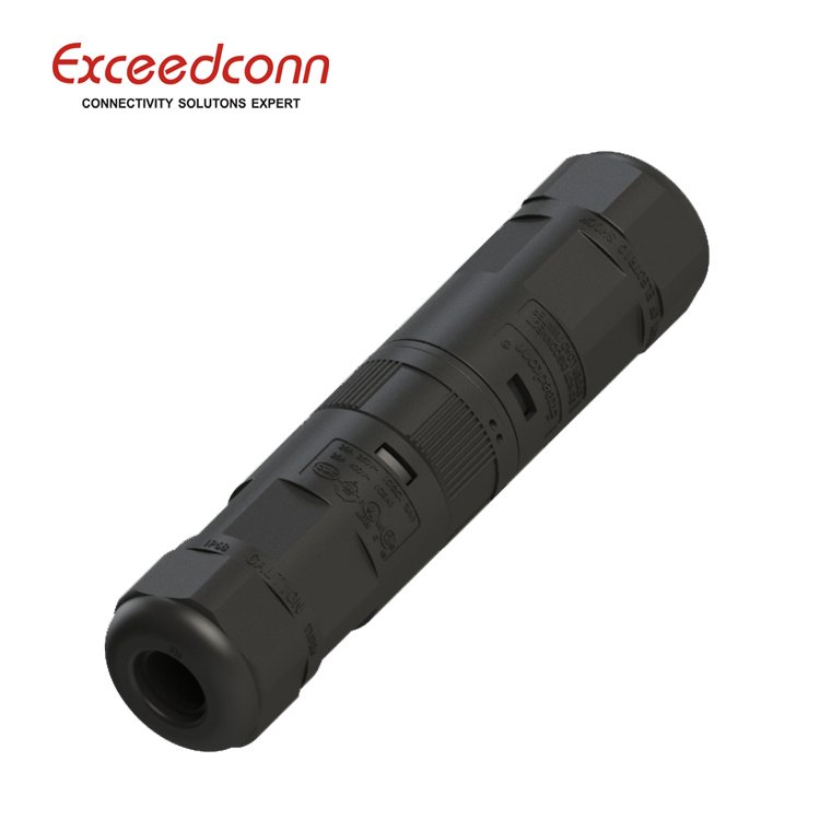 factory price for waterproof connector 3 pin female cable connector