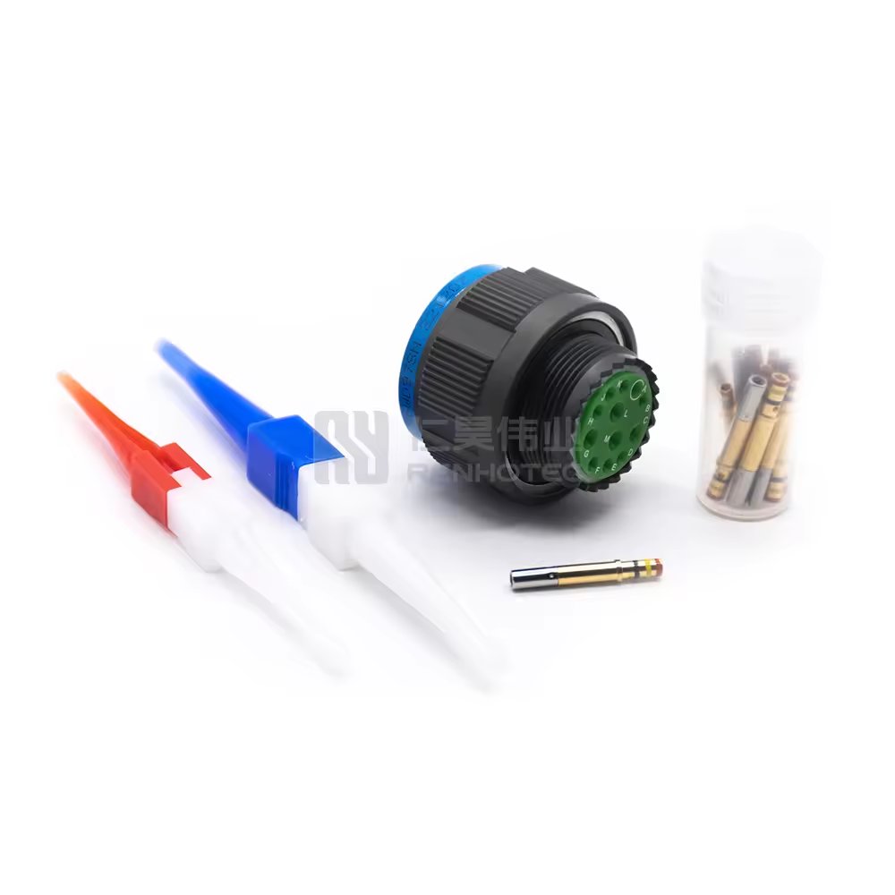 Circular Female Plug 12 Pin Connectors Series III MIL-DTL-38999 Connector 26WD97SN