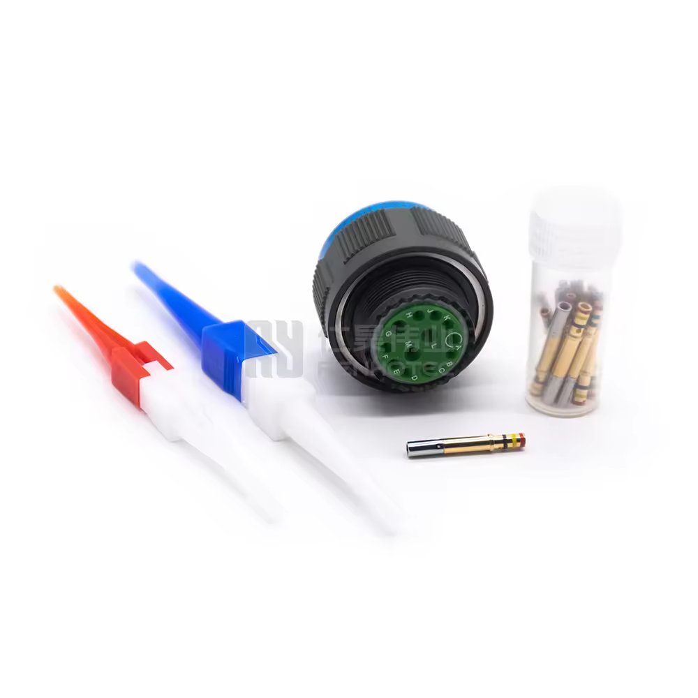 Circular Female Plug 12 Pin Connectors Series III MIL-DTL-38999 Connector 26WD97SN