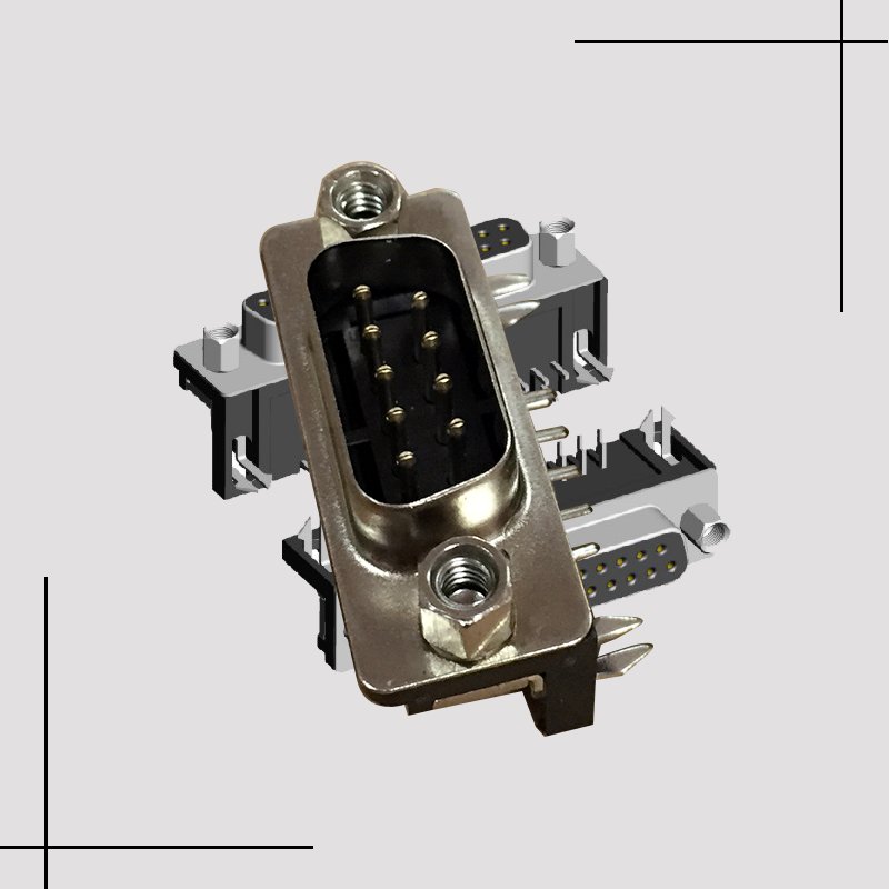 DB25 DB9 DB15 D-SUB female connector IDC type 9 15 25 pins